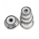 2.5kg pair chrome plates