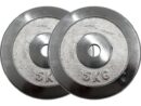 5kg pair chrome plates