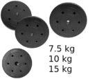 7.5kg pair ECF weight plates