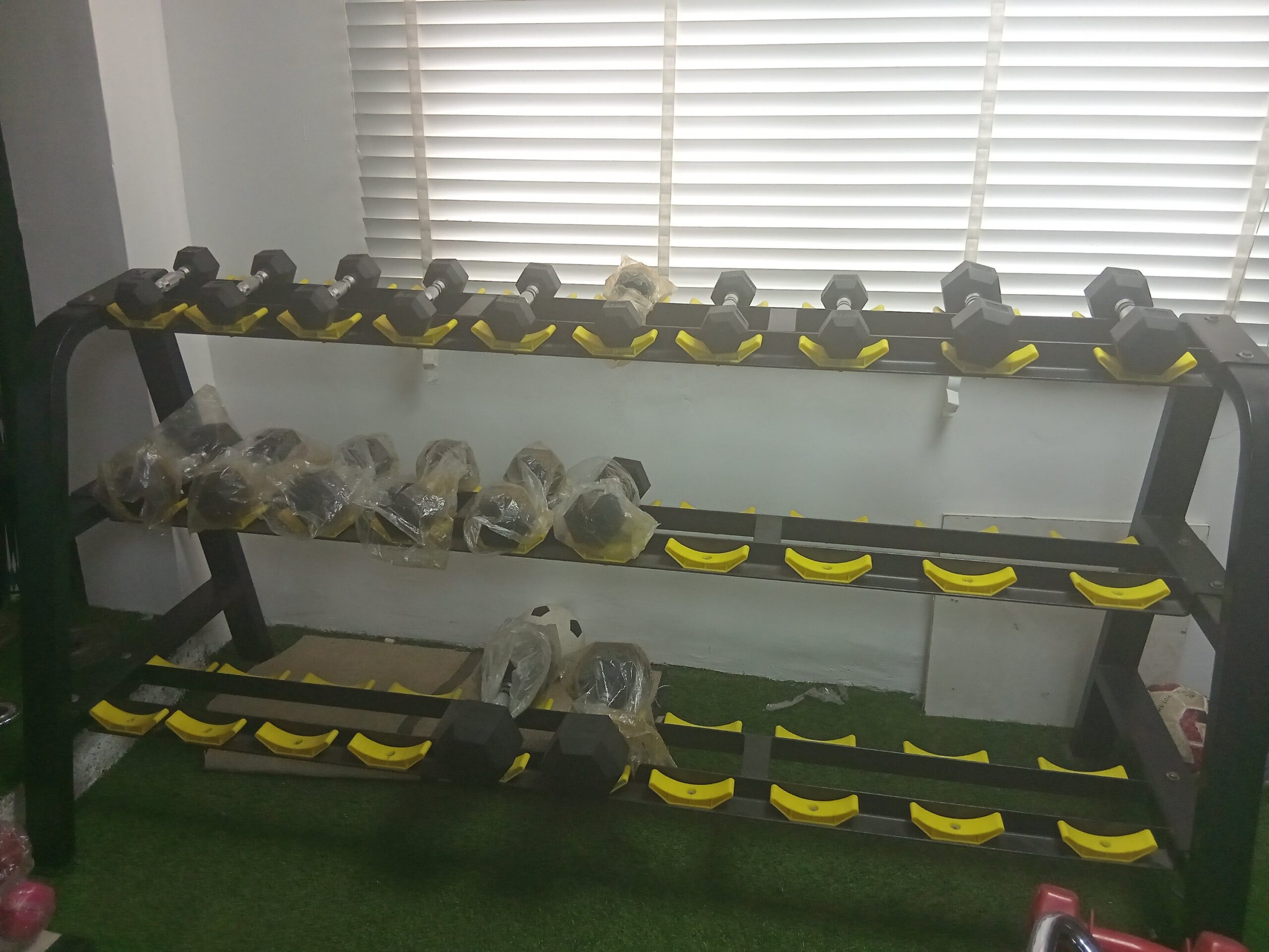 Dumbbells Rack(15 pairs) 3 tiers - Image 3
