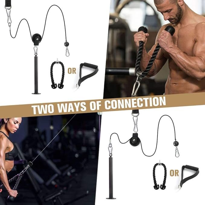 Home gym cable pulleys system - Image 2
