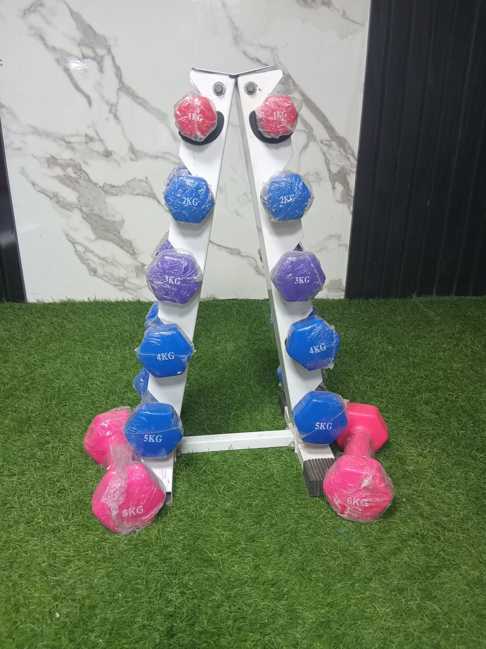 5 Step A dumbbells rack - Image 2