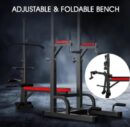 power tower with bench and latpull extension