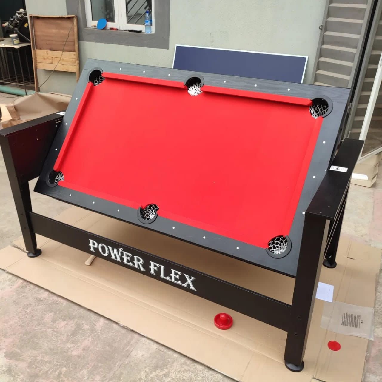 6ft 4 in 1 foreign revolver snooker board - Image 3