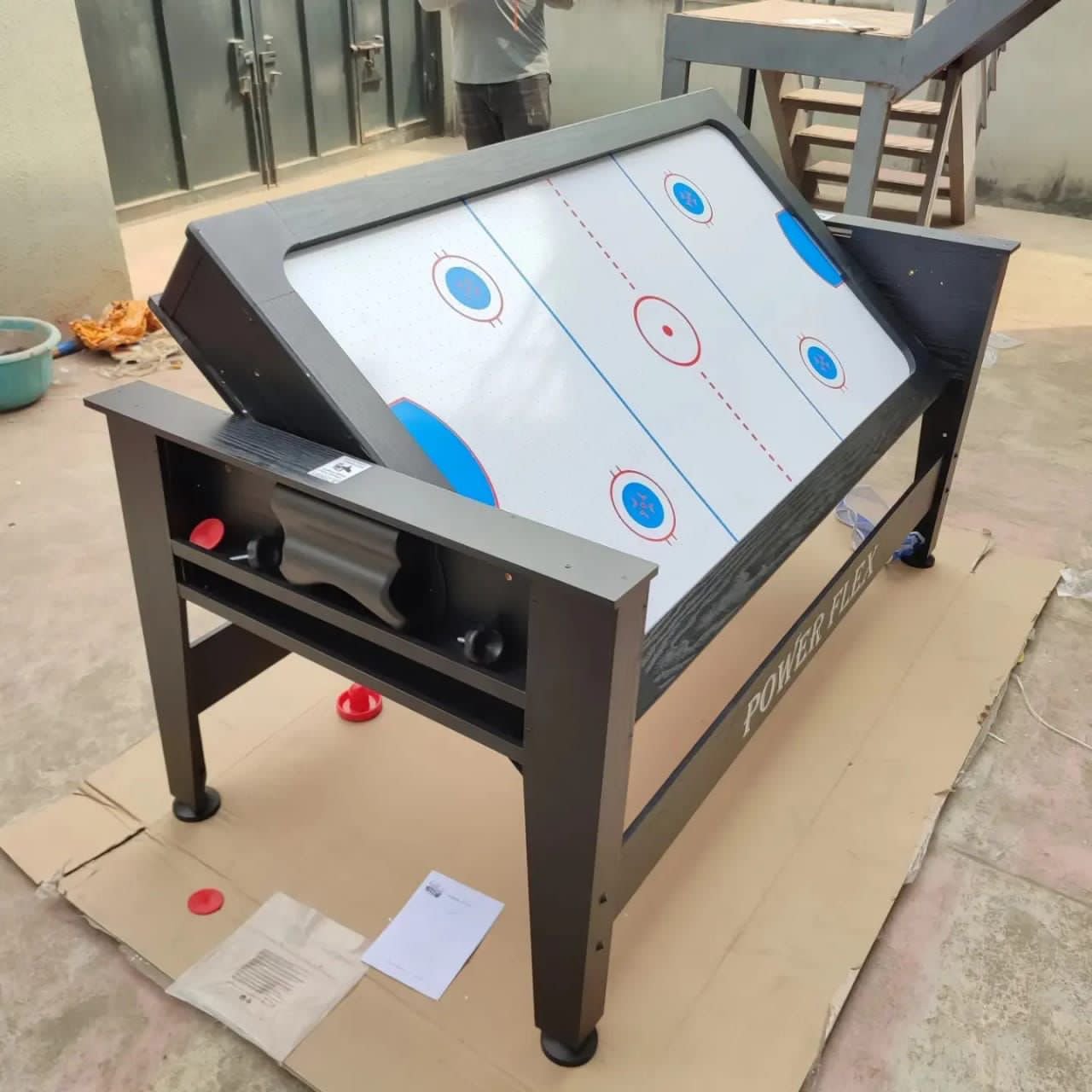 6ft 4 in 1 foreign revolver snooker board - Image 4