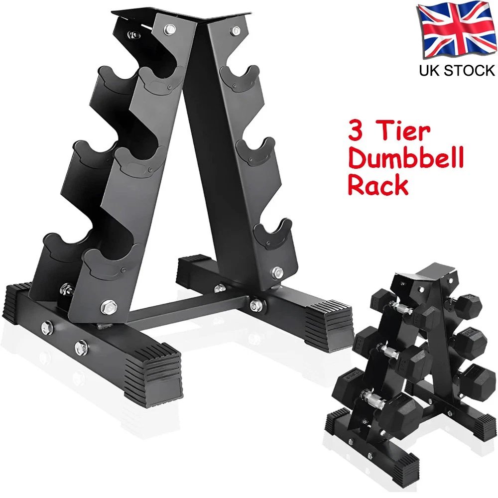 3 Step A shaped dumbbell rack - Image 2