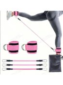 Ankle strap with resistance band