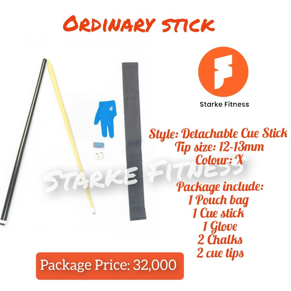 Ordinary Cue Stick Combo with Leather bag/ Pouche - Image 4