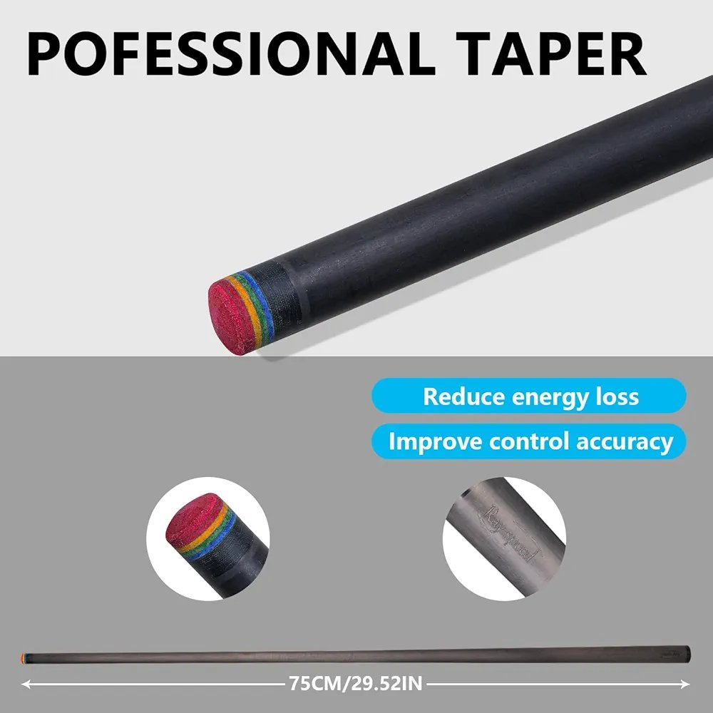 Carbon Fibre Cue Stick Combo - Image 3