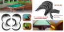 Snooker Table Pocket Rubber Cast/ Edge