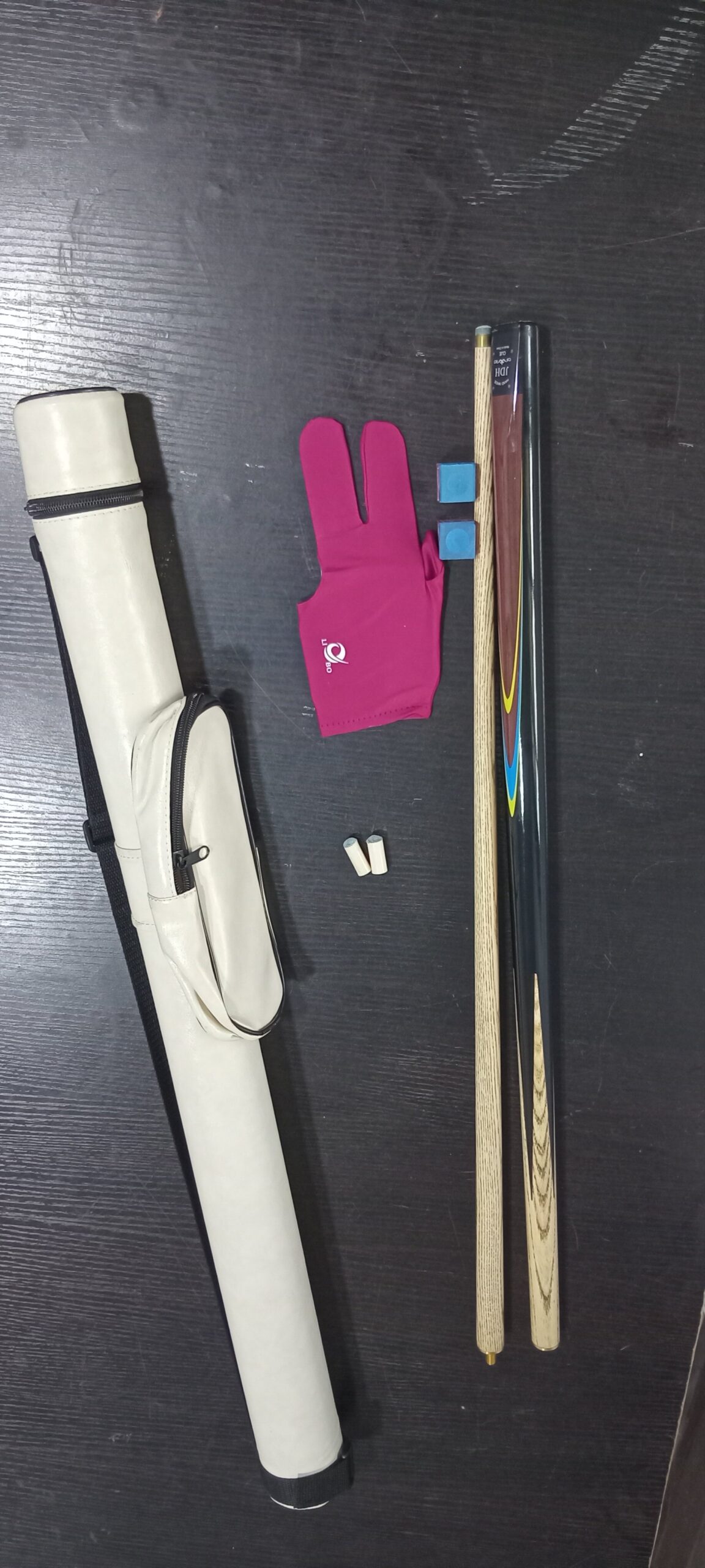 Wooden Cue Stick with Leather Bag Combo - Image 3