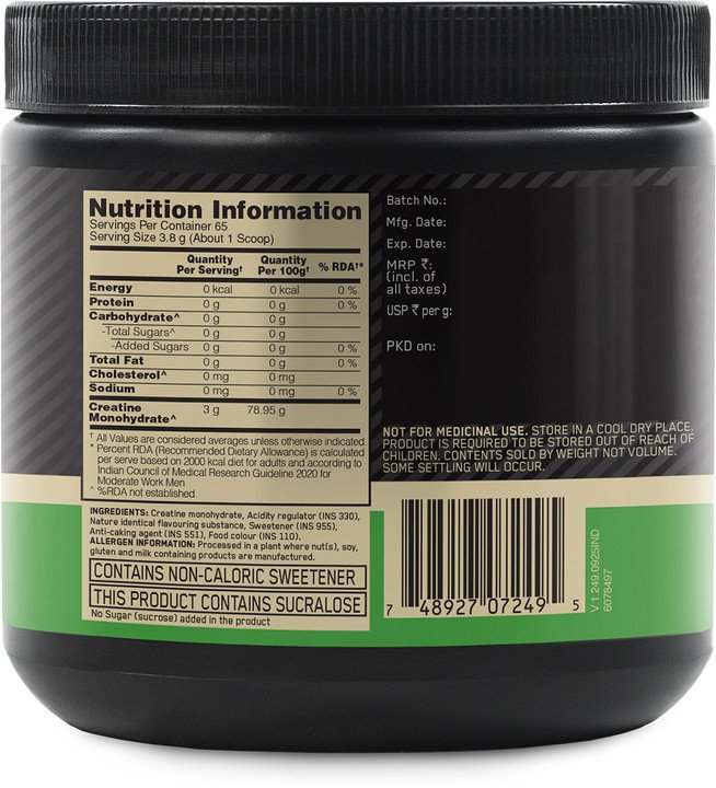 ON Nutriton Creatine - Image 2