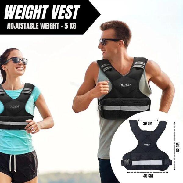 Adjustable weight Vest 5Kg
